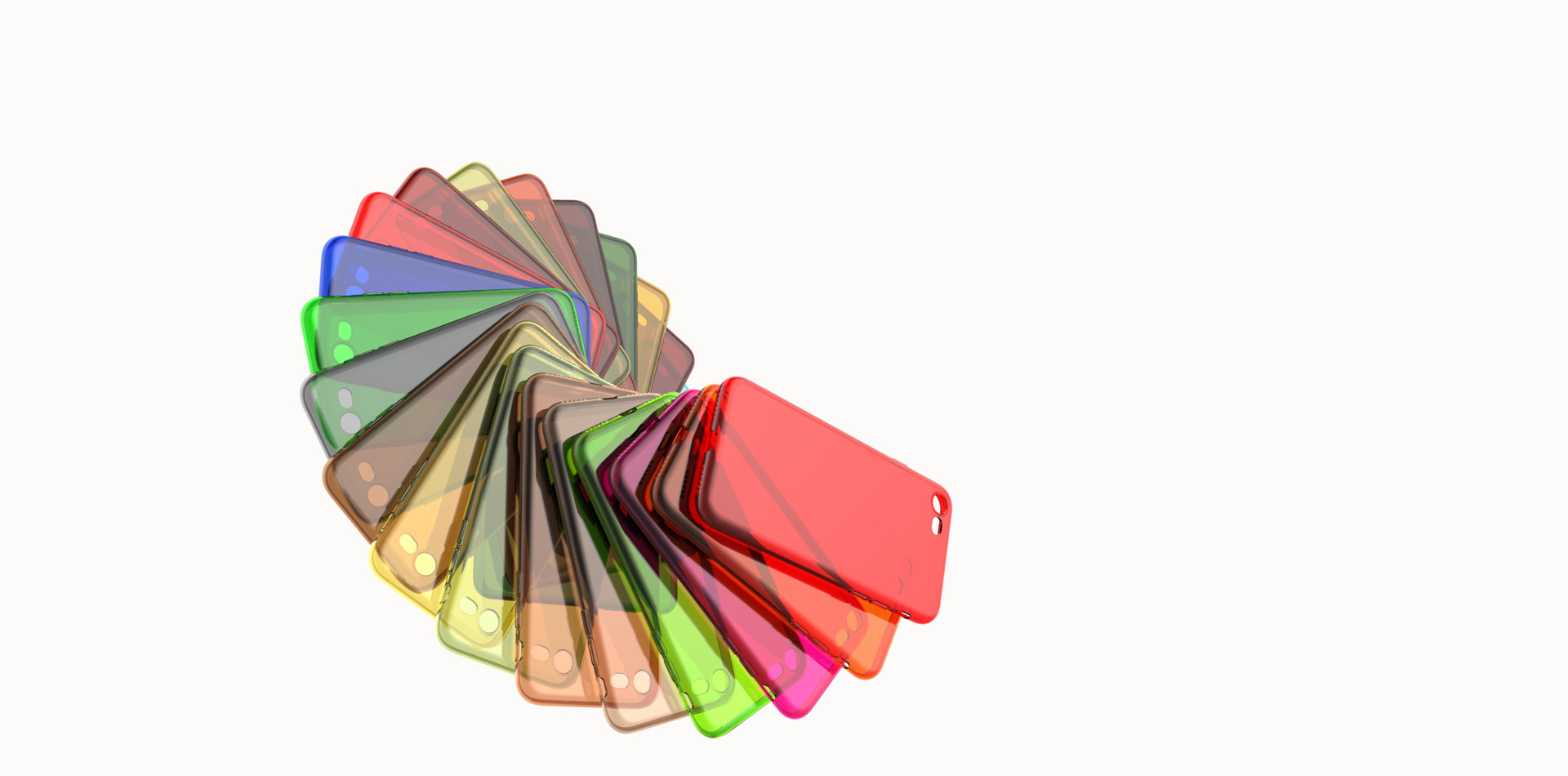 手机保护套渲染